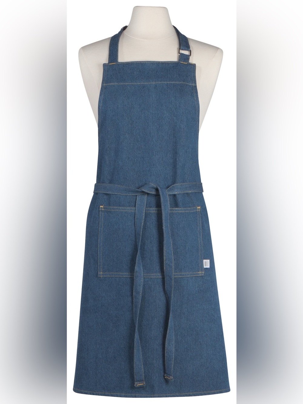 NWT Now Designs Denim Apron with Adjustable Straps & Large Front Pocket.